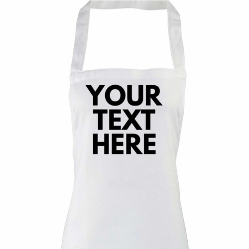 Custom text childrens apron - custom,