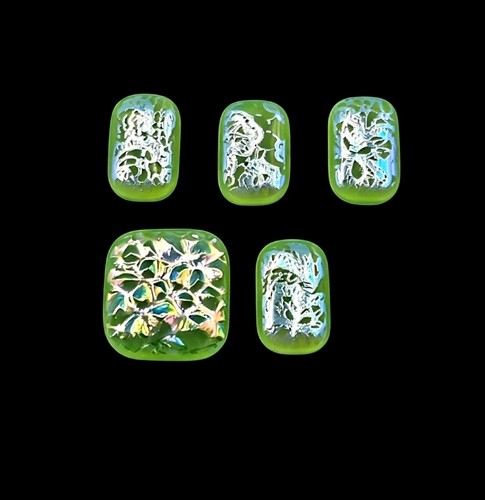 Dichroic fused glass - 5,