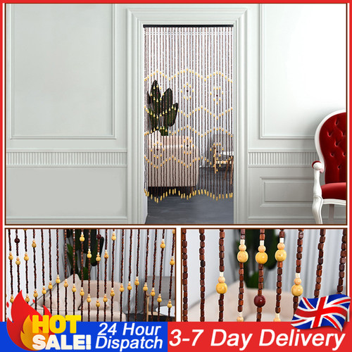 90x175cm wooden bead door - bead,