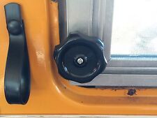Westfalia Louvre Window knob in Black, VW T2 Bay 1968-1979 C9514