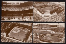SET OF 20 BALLPARK NOSTALGIA POSTCARDS YANKEE STADIUM POLO GROUNDS AND MORE