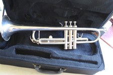 J. Michael Trumpet TR300 Silver Plated Good Condition