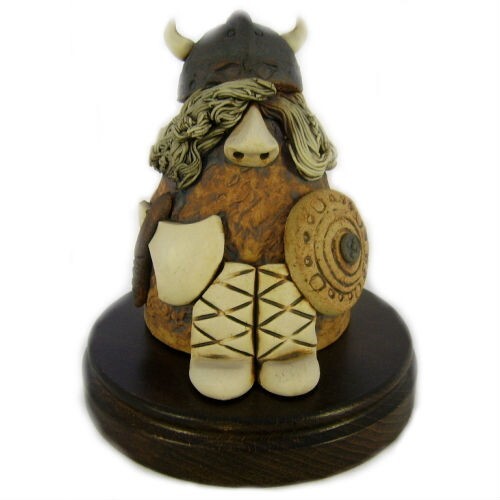 Viking character figurine - viking,