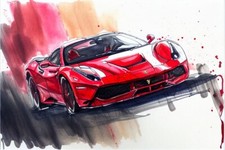 Lamborghini Super Car Print