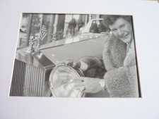 A4 White mount stars cars retro ready Frame ROLLS ROYCE LIBERACE 1957 SILVER CL