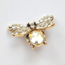 Diamante Bee Button | Bee