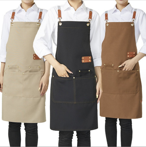 Plain kitchen apron chefs - plain,