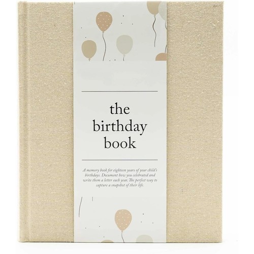 Birthday memory book keepsake - memory,