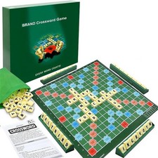 Scrabble Board Game, Travel Scrabble Board Game, Scrabble Alphabet Word Games