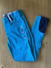 Kingsland Breeches In A Beautiful Vibrant Teal/turquoise. Size 34.