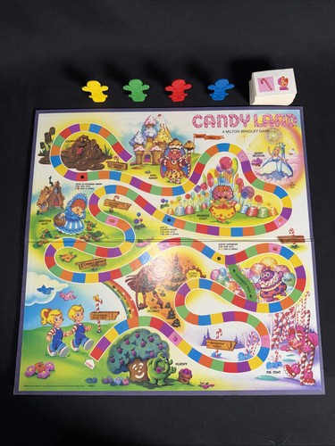 1984 candy land board game - candy,