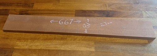 Guitar neck blank - neck, sapele