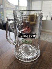 Vintage Heineken Tankard Glass