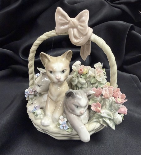 Rare lladro 1444 cats - rare, #1444
