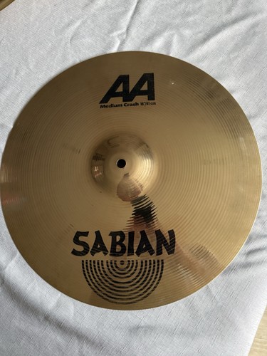 Sabian medium crash - 16”,