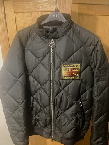 Barbour men black - barbour, quilted