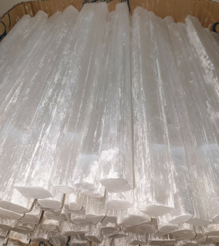 Natural selenite wand bar - natural,