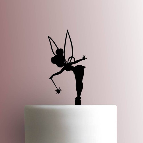 Tinkerbell acrylic cake - acrylic,