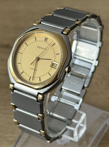 Vintage zenith goldtone bezel - goldtone,