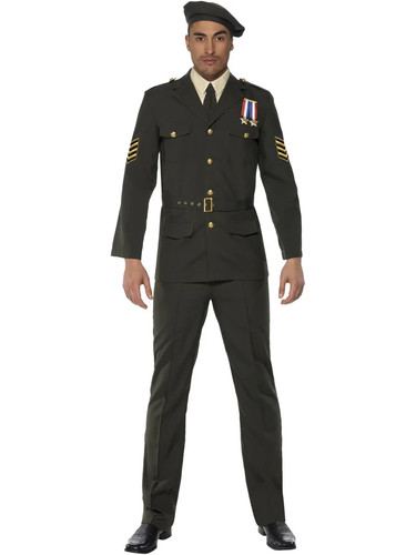 Mens wartime officer - wartime, costume