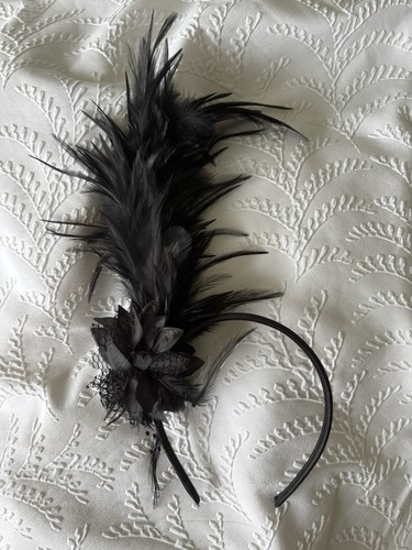 Hairband feather headdress - feather,
