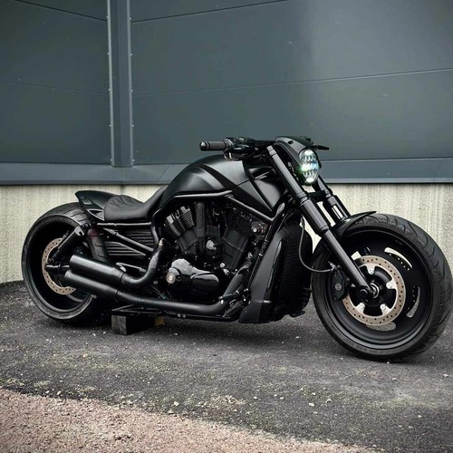 Rod muscle exhaust into - v-rod,