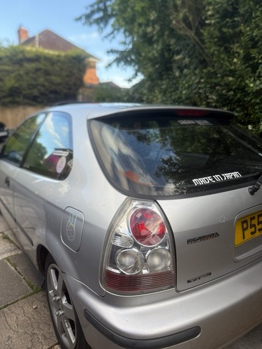 Honda civic rear clear - honda,