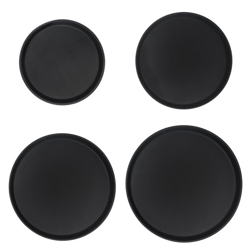 Black round non - black, non-slip