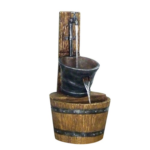 Tap post with barrel water - tap,