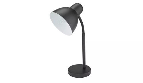 Argos home desk lamp black - home,