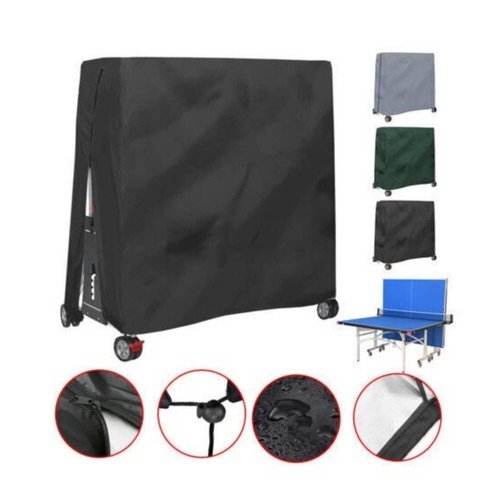 Ping pong table cover black - ping,