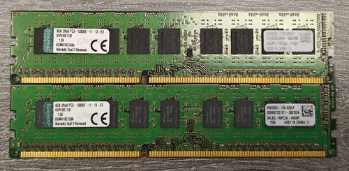 16gb kingston udimm - (2x8gb),