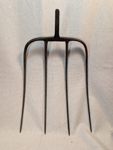 Antique four tine prong - antique,