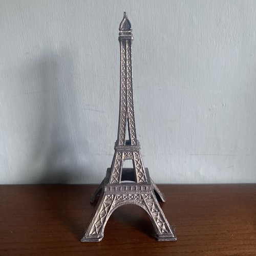 Vintage metal eiffel - vintage,