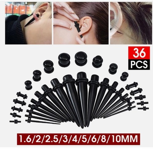 36pcs taper stretcher ear - taper,