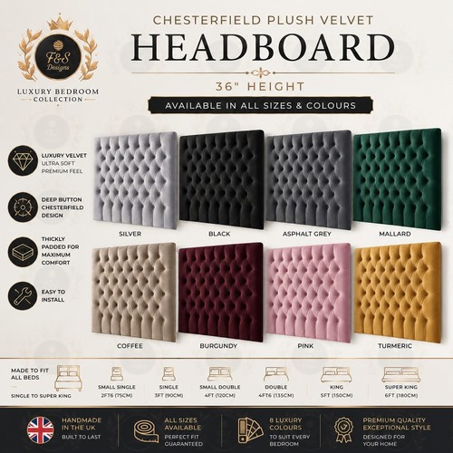 Chesterfield plush velvet - chesterfield,
