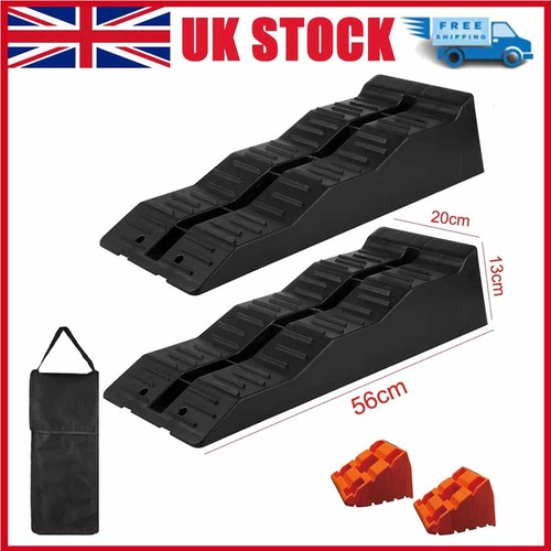 Levelling ramps with bag wheel - levelling,