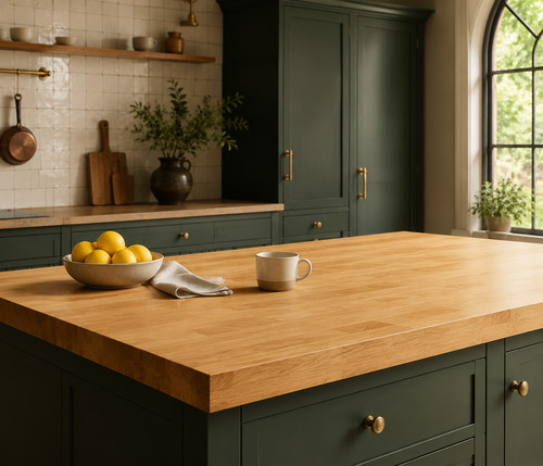 Solid prime oak - prime, kitchen