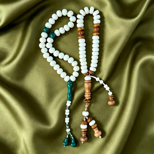 Camel bone tasbeeh - camel,