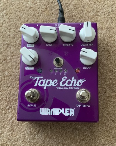 Wampler faux tape echo delay - wampler,