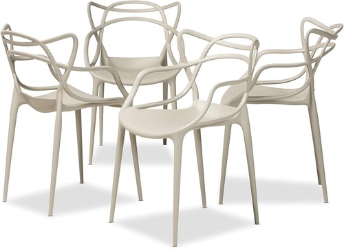 Set modern style beige - set, x4