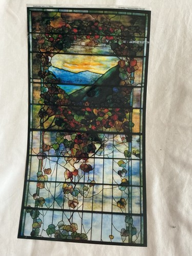 Tiffany stained glass autumn - stained,