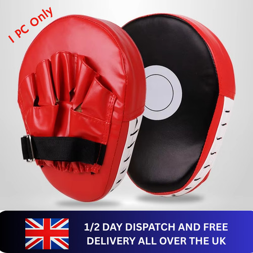Curved boxing punch mitt - curved,