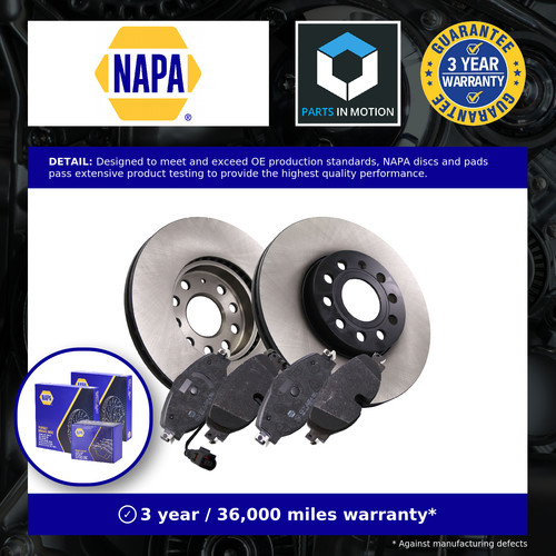 Vented brake discs and pads - discs,
