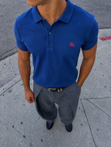 Burberry polo shirt blue - |,