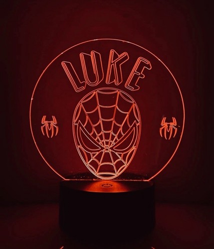 Spiderman themed led - themed, night