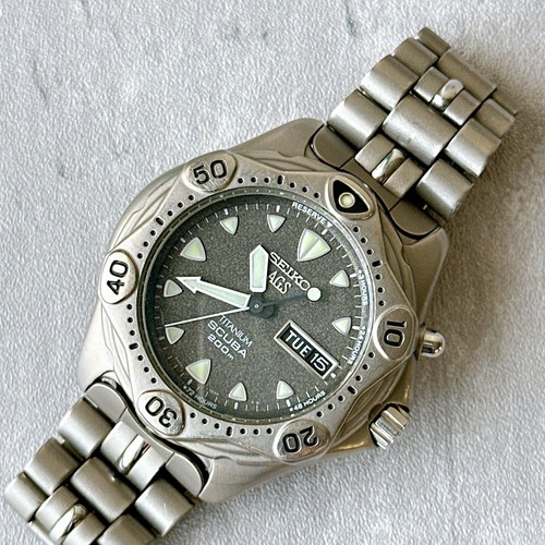 Seiko ags scuba 5m23 - seiko, 5m23-7a31