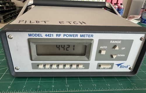 Bird model 4421 power - model, meter