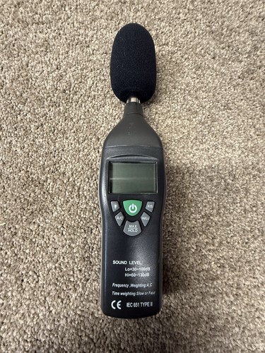 Digital sound level meter - sound,