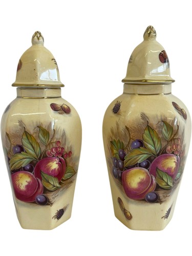 Aynsley orchard gold - orchard, lidded